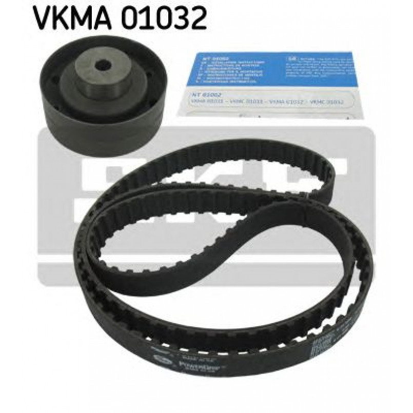 VKMA 01032 SKF Комплект (ремінь+ролики)